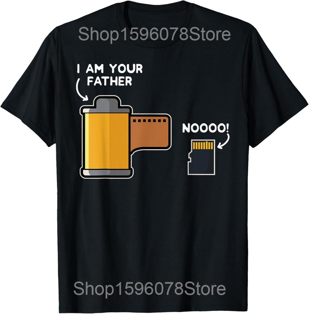 Photography F-Number Aperture Camera Photographer T Shirts Men Cotton Humor Streetwear Tee Short Sleeve Unisex Loose Clothing