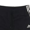 Adidas 3-Stripes Tapered Cuff Mid-Rise Knit Joggers Men Bottoms Black GK8821