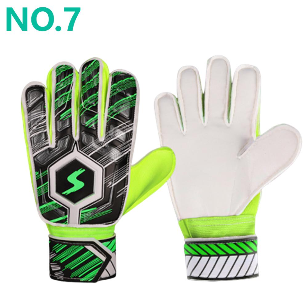 Spezial Torwarthandschuhe Starker Grip Fußball Torwart Torwarthandschuhe mit Größe 6/7/8/9/10 Verdickte Latex Fußballhandschuhe