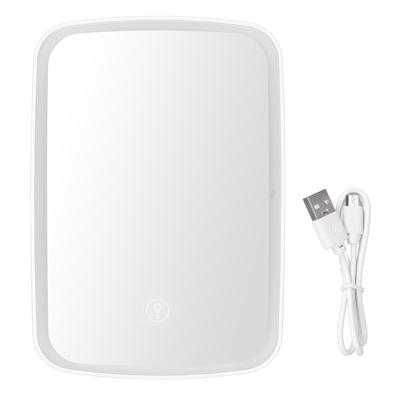 Makeup Mirror with Lights USB Rechargeable 45 Degree Vertical Tilt Dimmable Touch Screen Light Up