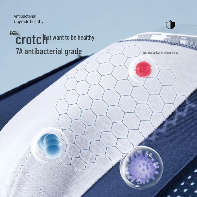 Langsha Men's Extended Breathable Quick-Dry Sport Boxer Briefs