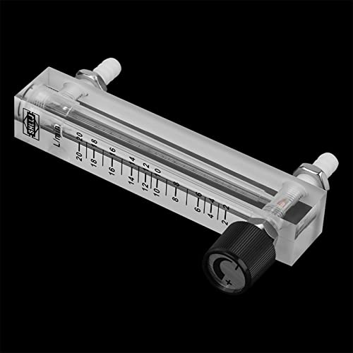 Hilitand Gas Flow Meter, 2-20LPM, for Oxygen/Air/Gas, with Control Valve, -7 (Set of 2)