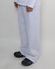 DOTON 3M Reflective Point Logo Sweatpants (White Melange)