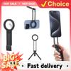 Alloy Phone Tripod Carabiner-Mounted For iPhone Portable Dual-sided Magnetic Tripod Desk Mount Phone Handle Holder