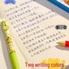 Apple Party Erasable Gel Pen: Soft Grip, Ideal for Third Graders, Promotes Correct Posture, Push-Button Design.
