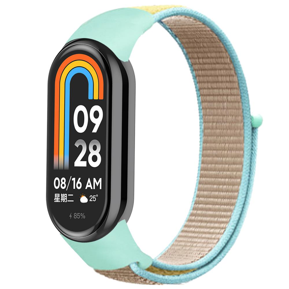 Nylon Loop For Xiaomi Mi Band 10/9/8 Bracelet NFC Breathable Bracelet Wristband Correa Sport Watchband for Mi band 8/9/10 Strap