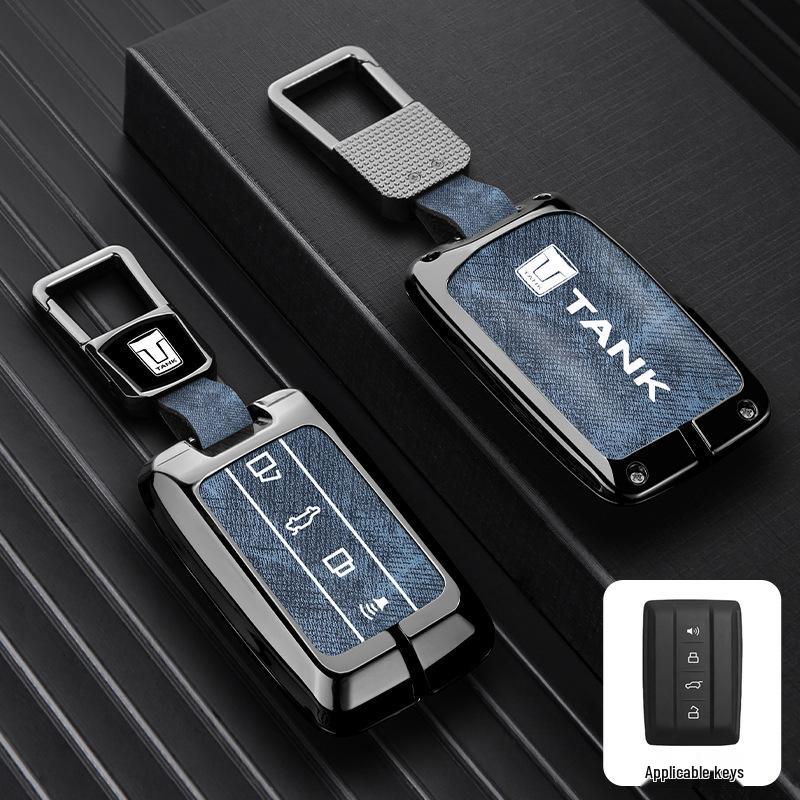2024 Tank 300 Key Cover: Unisex Metal Shell with Buckle