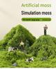 Artificial Green Moss Turf Lawn for Landscaping and Garden Decor