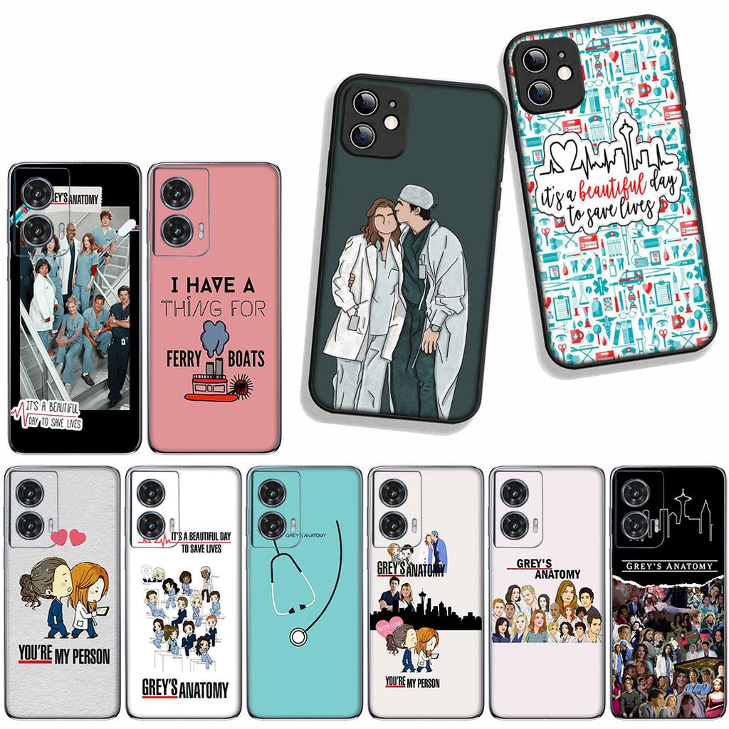 Funda Coque Cover for Xiaomi Redmi Note 14 13 12 13C 14C 12C 8 Pro Plus Pro+ 9C NFC 9T Phone Case Greys Grey's Anatomy TV