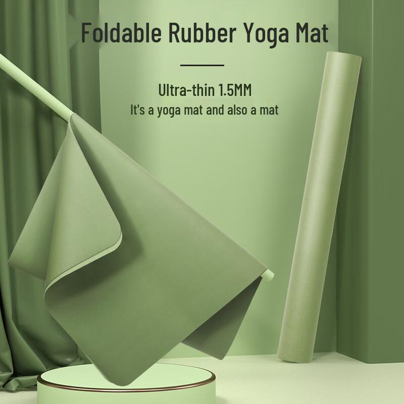 LISM Foldable Travel Yoga Mat