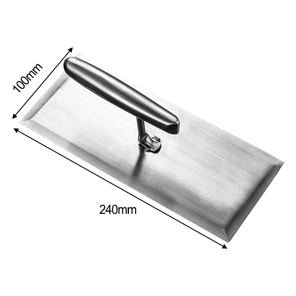 Bricklaying Trowels Cement Scraper Plastering Tools Stainless Steel Construction Mud Scraper Construction Tools Plaster Trowels