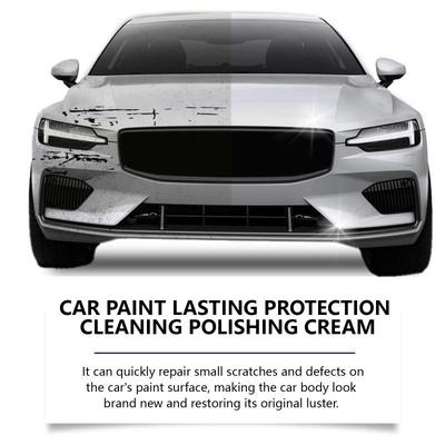 Car Paint Polish Paste Deep Removal Fast Surface Brightening Maintainer for Busy Car Owners