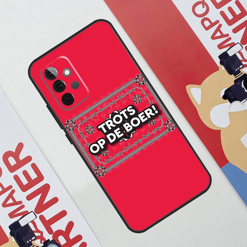 No Farmers No Food Trots Op De Boer Case For Samsung Galaxy A54 A34 A24 A14 A73 A53 A33 A23 A13 A52 A32 A22 A12 A51 A71 Cover