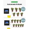 A03F-Automatic Garden Irrigation Controller Intelligent Drip Irrigation Water Pump Timer System Home Sprinkle Watering Device