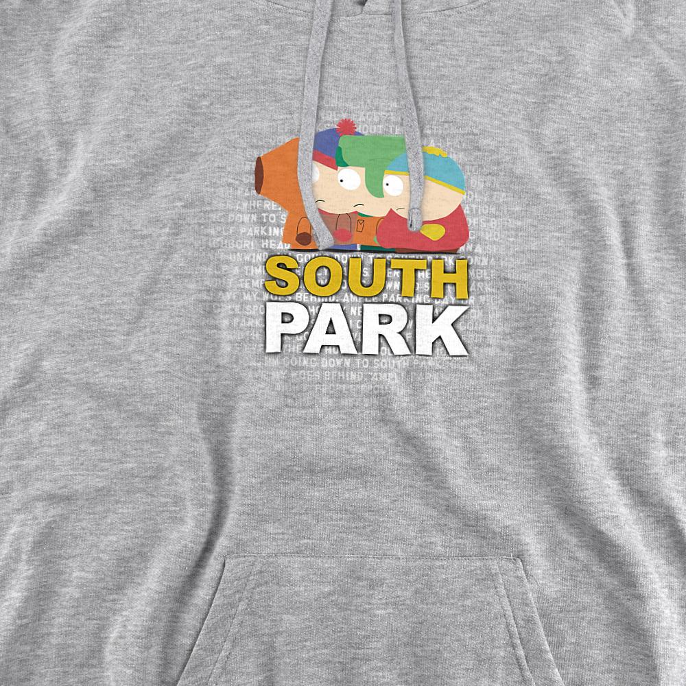 South Park Unisex Adult Song Lyrics Hoodie