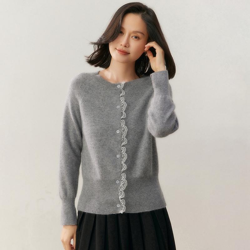 Qinghe 100% Pure Cashmere Women's Sweater - Ultra Soft Luxury Winter Pullover
