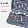 42-in-1 Multifunctional Ratchet Screwdriver Set with S2 Steel High Hardness and Magnetic Tips