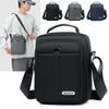 Borsa a Spalla Impermeabile di Grande Capacità da Uomo – Tracolla Messenger Resistente all'Usura con Tasche Multiple per Affari