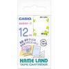 Casio Label Printer NameLand Name Tape 12mm XR-12E2 Clover