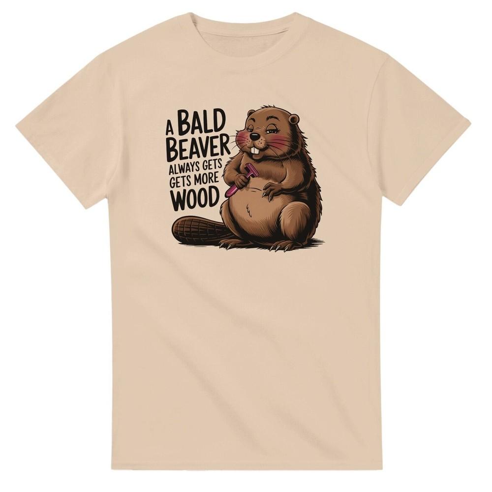A Bald Beaver Gets More Wood T-Shirt Unisex T-Shirt XXL