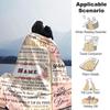 Love Pride Daughter Blanket Customize Your Name Warmthful Decor Perfect For Sofa Couch Office Bed Picnics For All Occasions Stylish Decor Perfect Gift