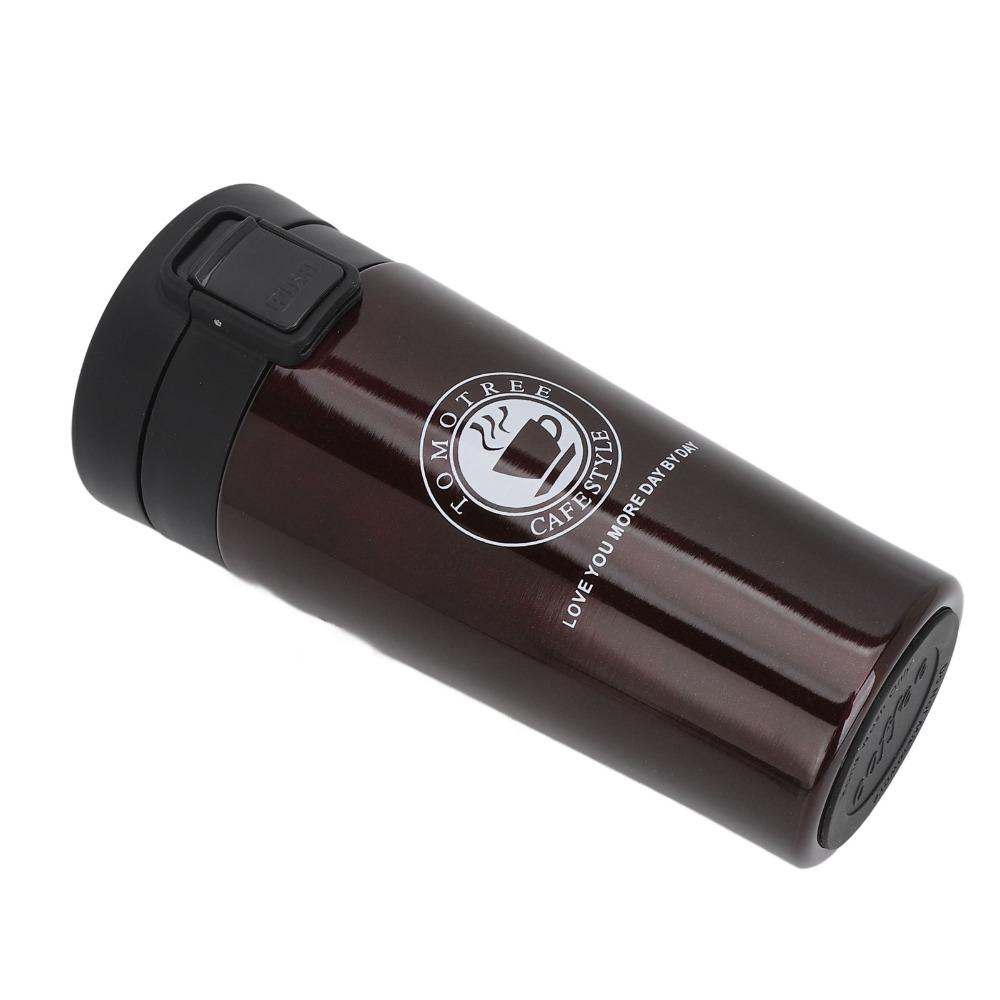 Vacuum-Sealed Insulated Coffee Cup Dual Layers Vacuum Coffee Cup Portable Coffee Mug  Travel Use