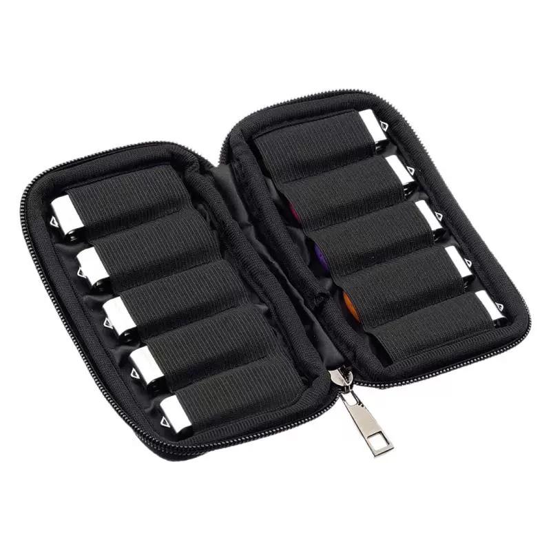 Pouzdro/Taška Organizér na USB Flash Disky - Box na Ukládání Příslušenství s Přihrádkami, Snadné Přenosné, Ukládá Malé Předměty, pro Kancelář, Domov a Cestování.