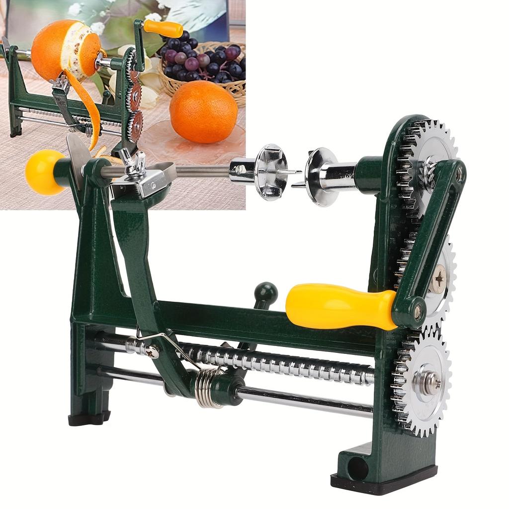 Apple Peeler Stainless Steel Fruit Vegatable Peeler Hand-cranked Multifunction 3 in 1 Core Slice Cutter for Kitchen Corer Cutter