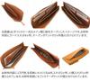 Long Wallet Zipper Genuine Leather Brick [Genten] L-shaped Women's GE-43261-51