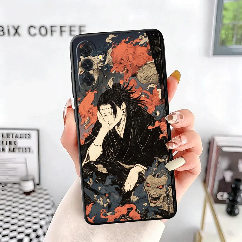Anime Geto Suguru JUJUSU Soft Phone Case for Samsung A17 A37 A57 A16 A26 A36 A56 A15 A25 A35 A55 A14 A24 A34 A54 A13 A23 A33 A53