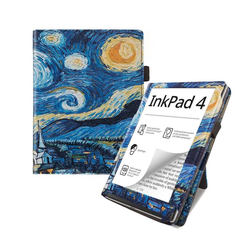 Auto Sleep/Wake eReader Case 7.8 inch Protective Shell Smart Cover for Pocketbook Inkpad 4