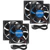 4 buc Ventilatoare de Răcire 8025 80x80x25mm DC 5V USB Fără Perii Cooler pentru Carcase PC DIY (5V USB)