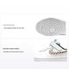 Court Borough Low 2 SE PS Happy Hoops Kinder-Sneaker Weiß Schwarz Universitätsblau DM8099-100