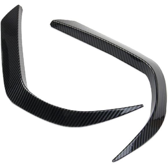 Carbon Fiber Exterior Body Trim Cover Accessories for Mitsubishi Outlander 2022-2026 (Headlight Trim)