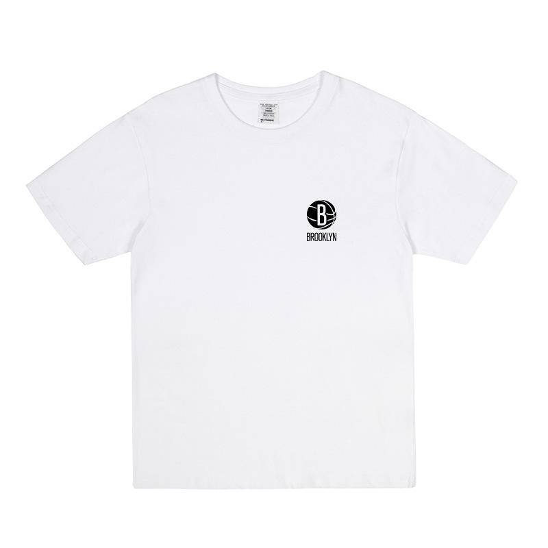 Nets Irving Durant Short Sleeved Tshirt Mens Summer Basketball Loose Oversized Training Jersey