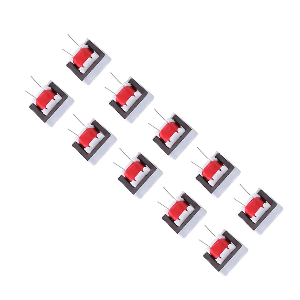 10pcs/pack 600 : 600 Ohm 1:1 EI14 Isolation Transformer Audio
