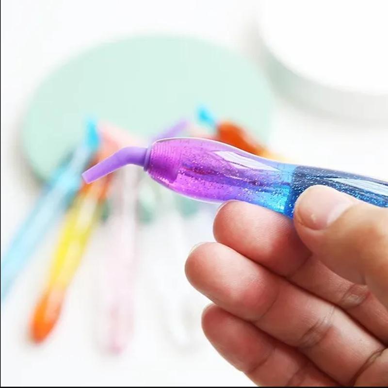 Outil de peinture diamant 5D, stylo à pointe en résine, nouveau stylo de peinture diamant avec conception de fil, Kits de têtes de stylo multi-placeurs