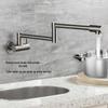 TLXT Wall-Mounted Folding Kitchen Faucet