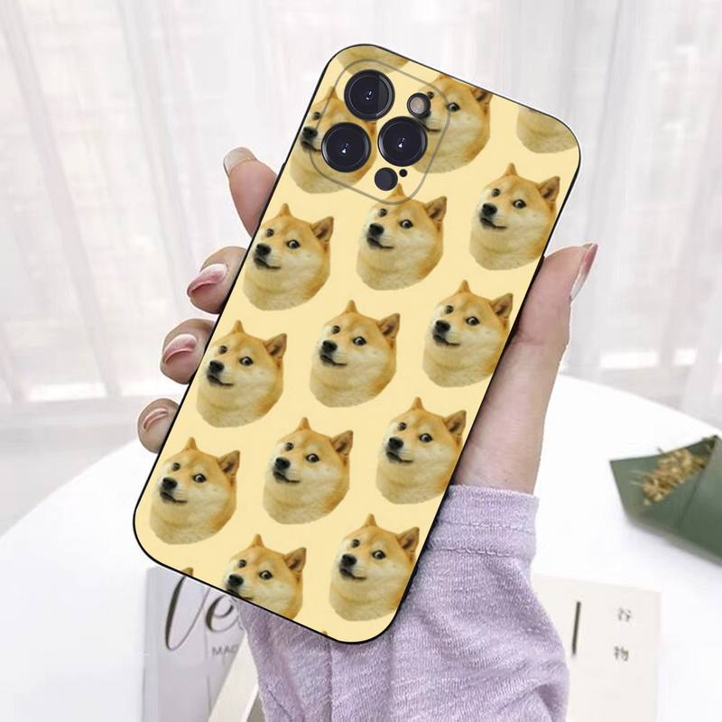 Cheems Doge Phone Case for iPhone 11 12 13 Mini Pro Max 8 7 6 6S Plus X 5 SE 2020 XR XS Funda Case