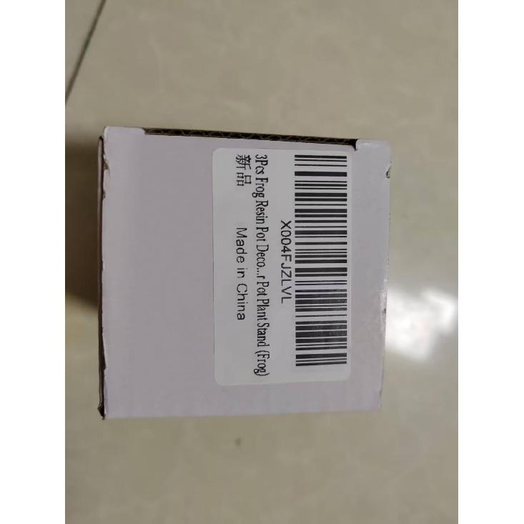 3Pcs Frog Resin Pot Decorative Feet, Plant Pot Support Feet for Outdoor, Animals Statue Pot Base Planter Risers, Flower Pot Plant Stand (Frog)