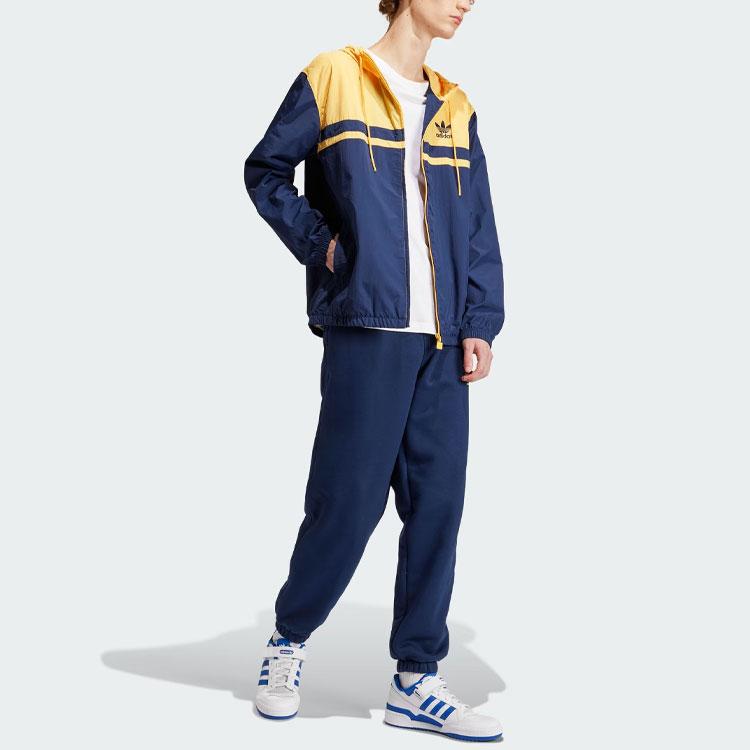 Adidas Adidas Windbreaker Night Indigo Men Streetwear IU0202