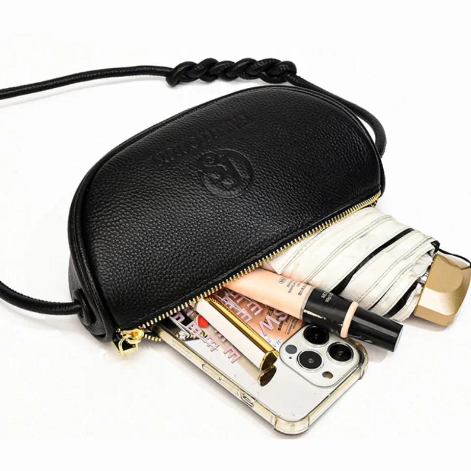 Genuine Leather Crossbody Bag for Women Shoulder Bags Feminine Bag Wallet Luxury Brand Fashion Trend Authentic New