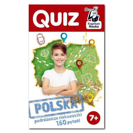 Quiz Poland. Captain Science. Board Game. Edgard