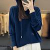 Women Knitted Hoodie Sweater MODERN NEW SAGA Winter Knitted Pullover Sweatshirt Autumn Soft Warm Wool Sweaters Female Jumper Knit Top