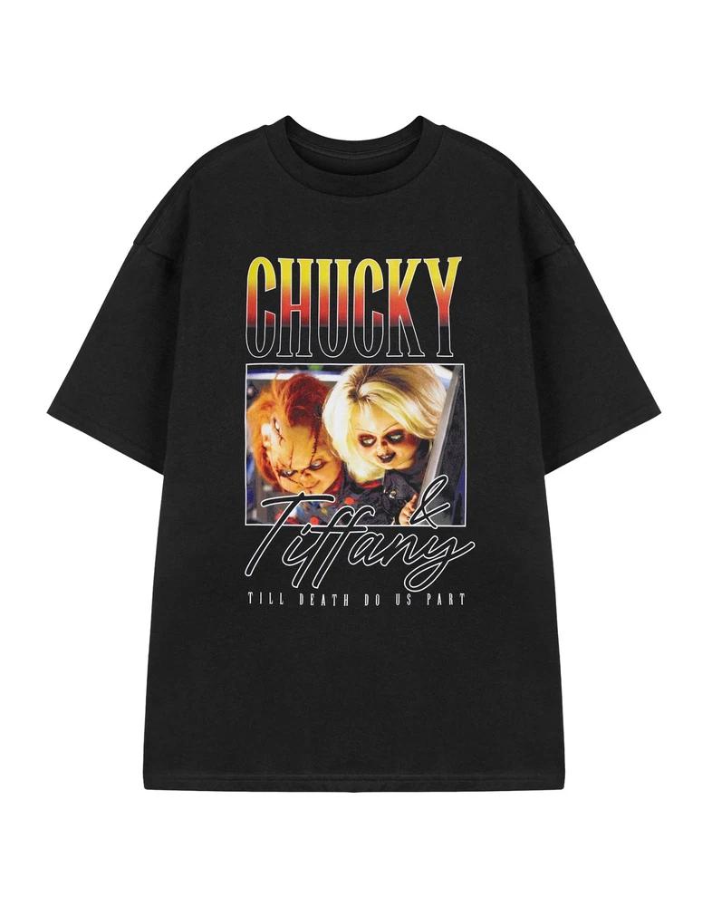 Chucky short sleeved tshirt unisex black official merch M