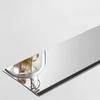 1pc 2.44m/96.06in Mirror Wall Sticker Self Adhesive Metal Edge Strip Trim Decals Living Room Background Wall Ceiling Lines