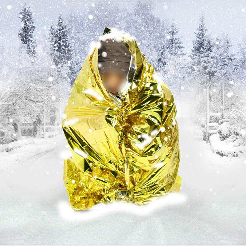 Tri-polar Emergency Survival Blanket