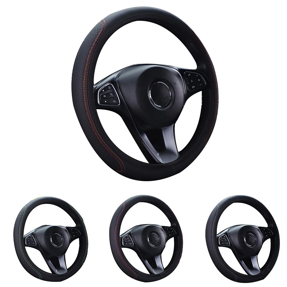 Car Accessories Cover Steering Wheel Four Seasons Green Line