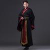 Men's Black Zhiju Hanfu Robe