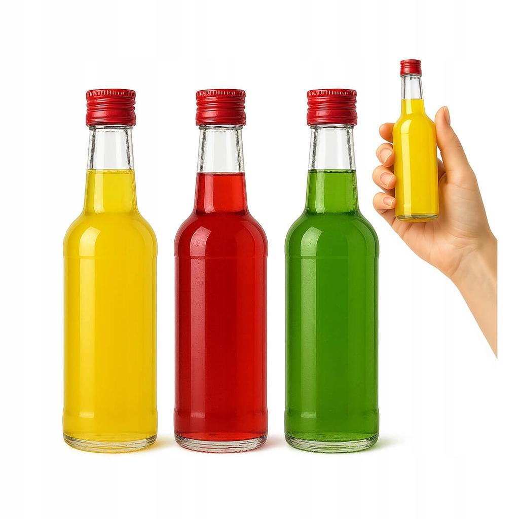 5X Butelka Monopol 100Ml Butelki Monopolowe Bimber Alkohol Wino Ocet Olej